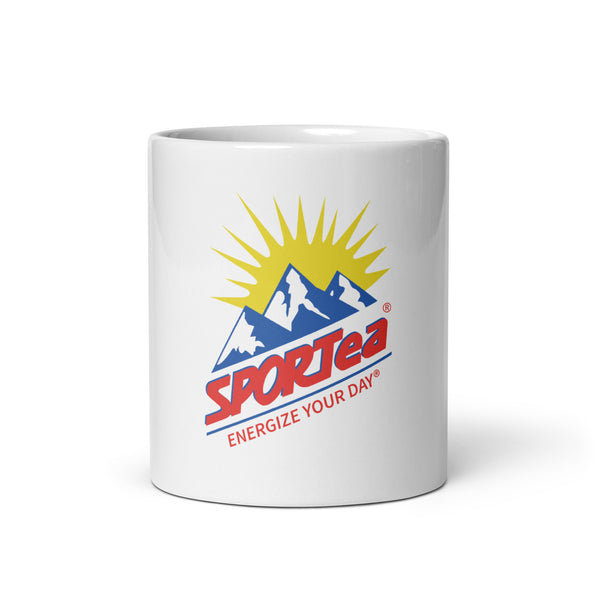 White glossy SPORTea® mug