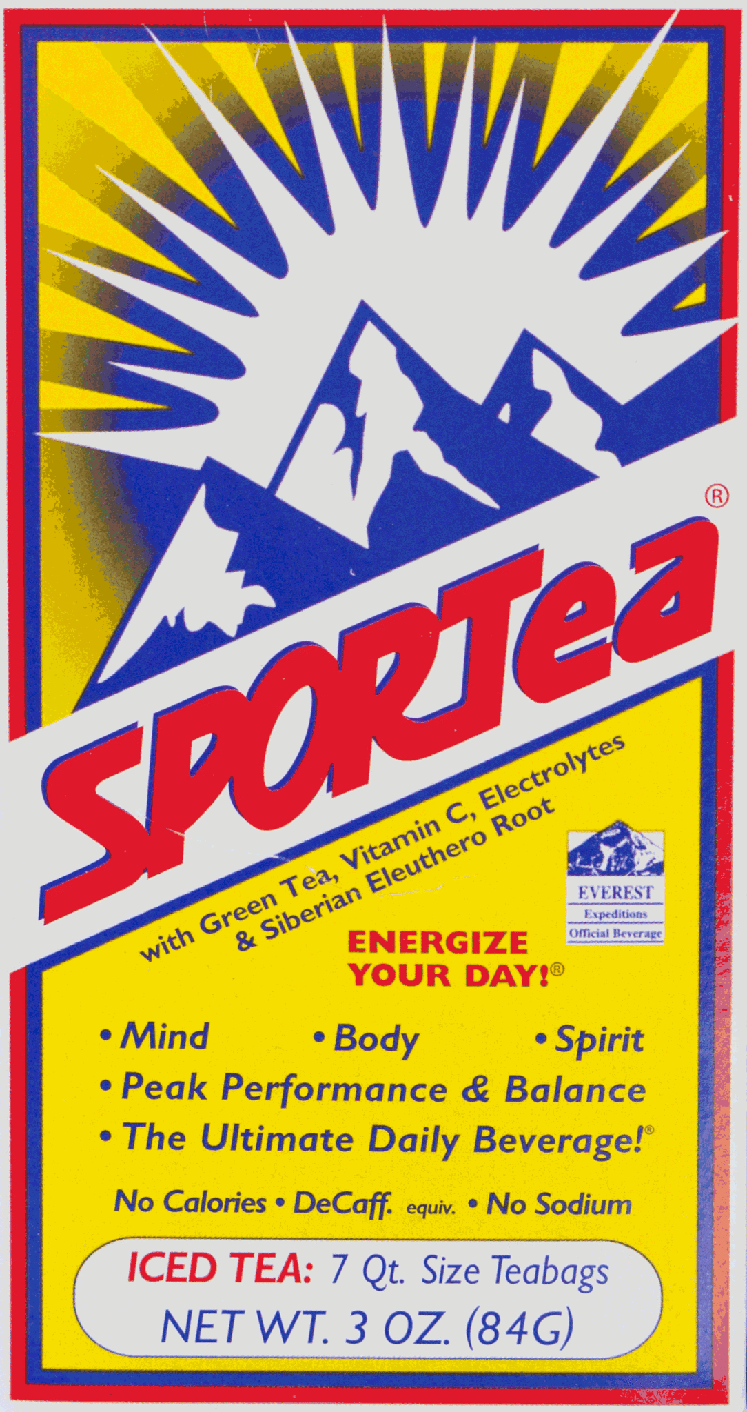 Iced SPORTea Box - Front